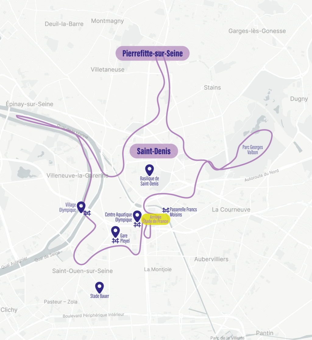 Le Grand Marathon De Saint Denis Uncategorized Parcours LGM Au 24 Avril